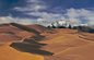 Thumbnail link to Mt Herard at Great Sand Dunes Colorado
